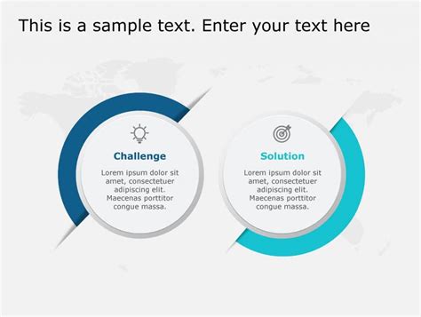 Challenges Solutions 118 Powerpoint Template