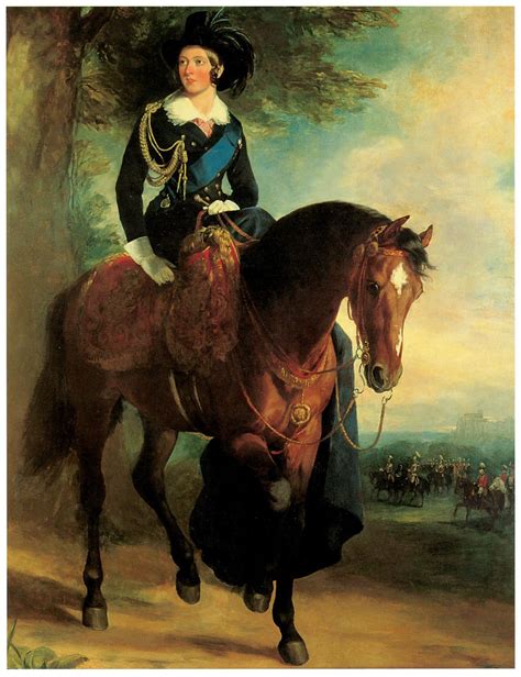 Portrait Of Queen Victoria On Horseback Francis Grant Horse Art On