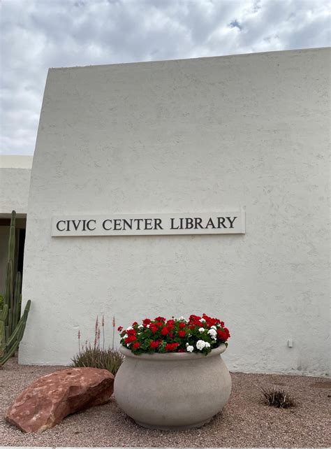 Scottsdale Civic Center Library Riddle Painting Az