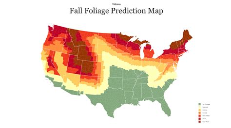 2019′s National Peak Fall Color Prediction Map Is Here