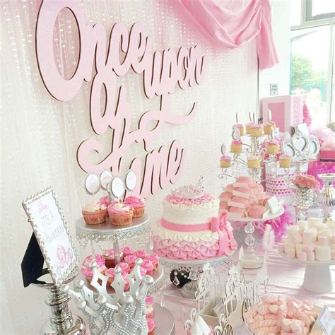 Princess Baby Shower Party Ideas Photo 3 Of 7 Baby Shower Princess