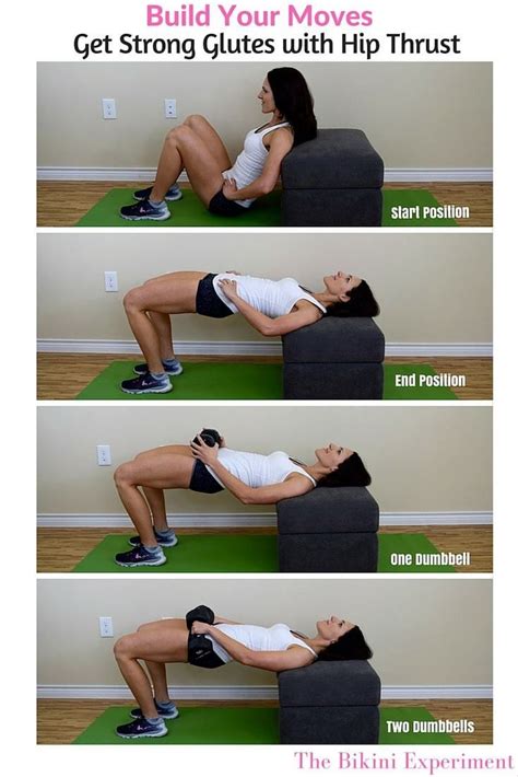 Effective Hip Flexor Stretch Get Strong Glutes With Hip Thrust Lower Body Workout Butt Workout