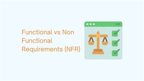 Functional Vs Non Functional Requirements Nfr Armia