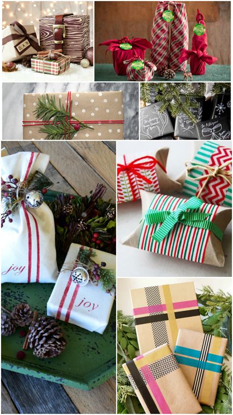 50+ great gift wrapping ideas for the most festive holiday ever. 21 DIY Gift Wrap Ideas