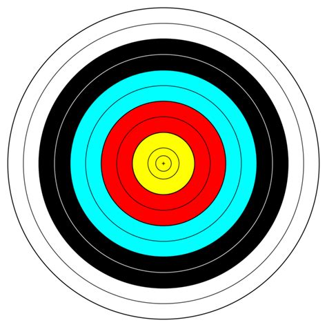 Target Archeryspiraldart Png Clipart Royalty Free Svg Png