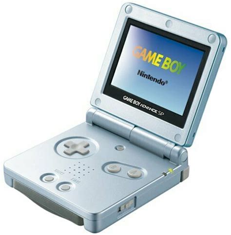Nintendo Game Boy Advance Sp Pearl Blue For Sale Online Ebay