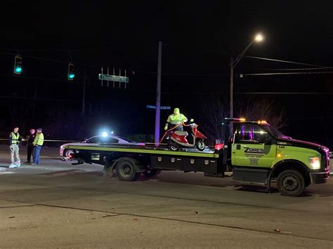 Indianapolis Wreck 69 Year Old Moped Driver Dies In Collision