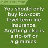 Photos of Dave Ramsey Life Insurance Advice