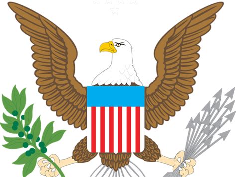 White Tailed Eagle Clipart Presidential Seal Of The United States