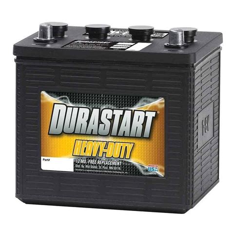 Durastart 8-Volt Heavy Duty Farm/Truck Battery - C8V-1 - CCA 520