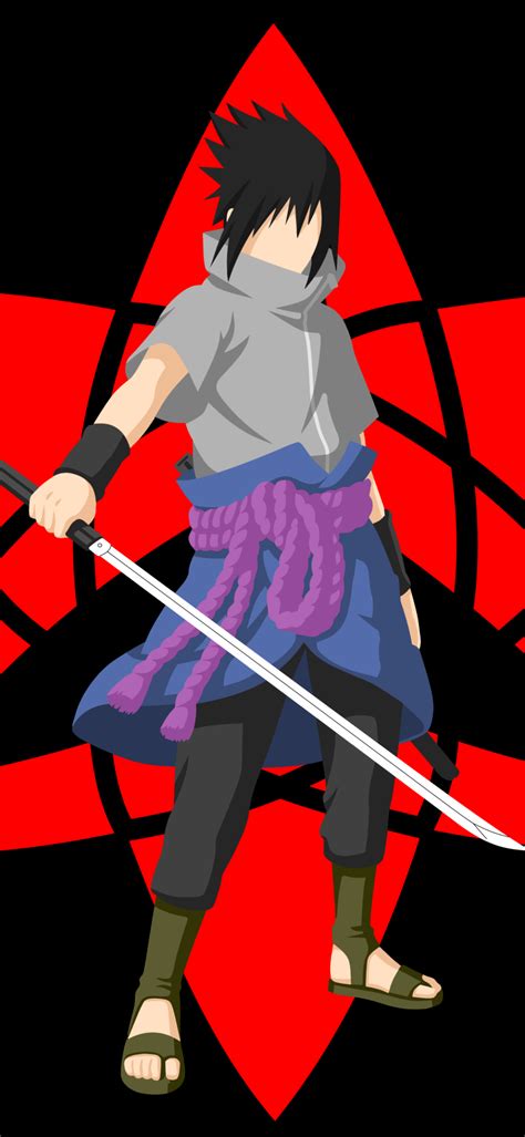 Anime Naruto Sharingan Naruto Sword Sasuke Uchiha Black Hair