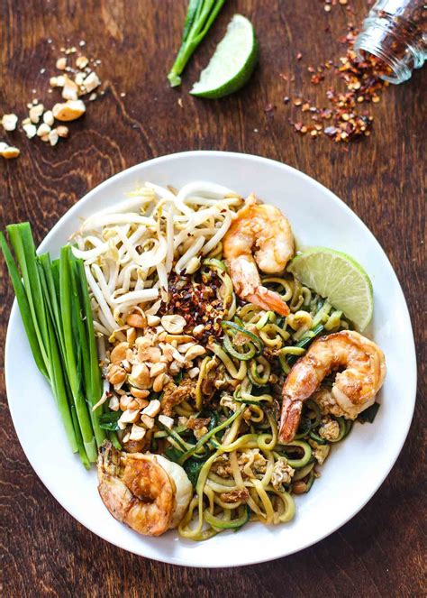 Pad thai is one of the top ten most popular thai dishes and for good reason. Paleo Pad Thai with Zucchini Noodles | Recipe | Paleo recipes easy, Healthy thai recipes, Paleo ...
