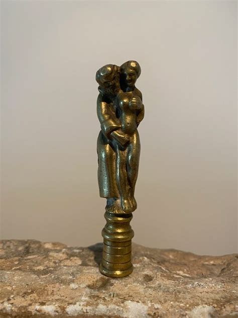 Erotic Seal Monk Tampering With A Naked Babe Lady Bronze Catawiki