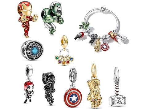 Pandora Charm Pandora Marvel Charms Pandora Avengers Charms Etsy