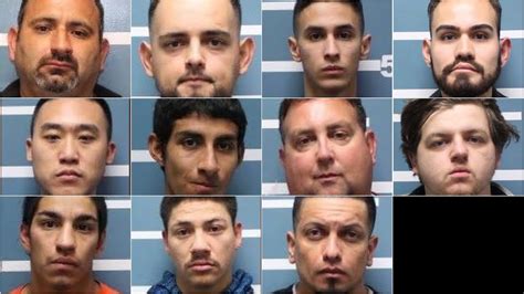 11 Suspected Sexual Predators Arrested In To Catch A Predator Style Sting In Tulare County