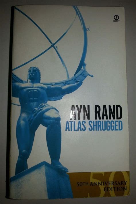 Atlas Shrugged By Ayn Rand 1996 Paperback Book Anniversary Revised Euc