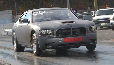 2007 Dodge Charger SRT8 1/4 mile Drag Racing timeslip specs 0-60