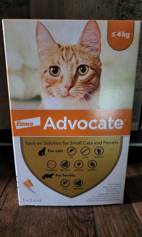 Brand New Advocate Spot On For Small Cats Up To 4kg Pet Supplies