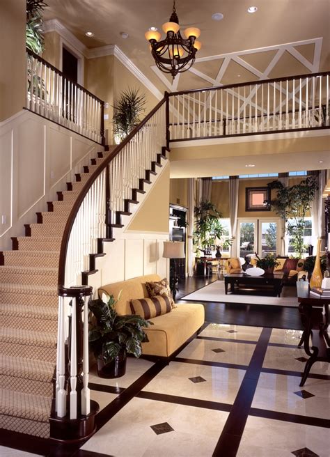Landing Stairs In Front Of Foyer 