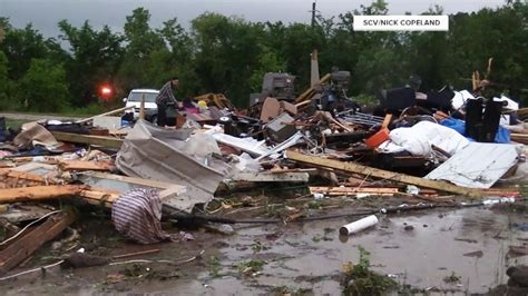 Eight Dead Dozens Hurt After Tornadoes Hit Texas South Nbc News