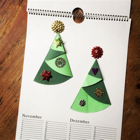 A4 - Dauerkalender, Bastelkalender zum Selbstgestalten