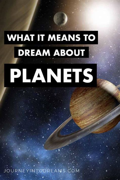 Planets And Space Dream Meaning Meaning Of Dream