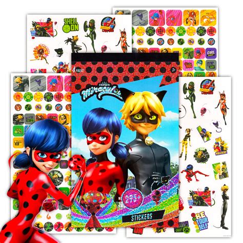 Buy Miraculous Ladybug Sticker Pack Bundle ~ 295 Superhero Stickers
