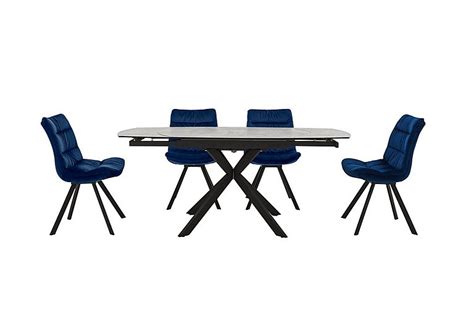 All the sets come with chair seater options so you can select a 4 seater, 6 seater or a large 8 seater. Diego Round Extending Dining Table and 4 Chairs ...
