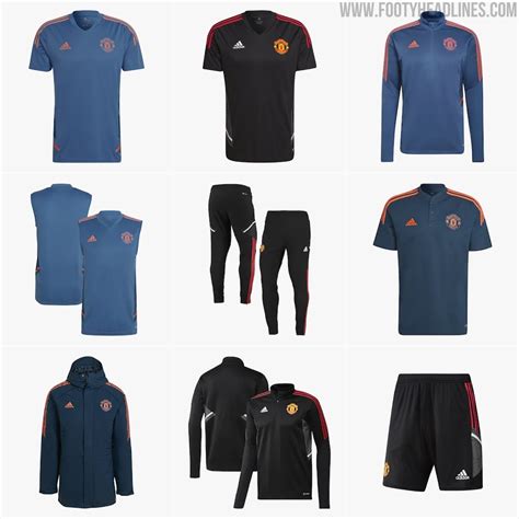 3 Manchester United 22 23 Training Jerseys Collection Released