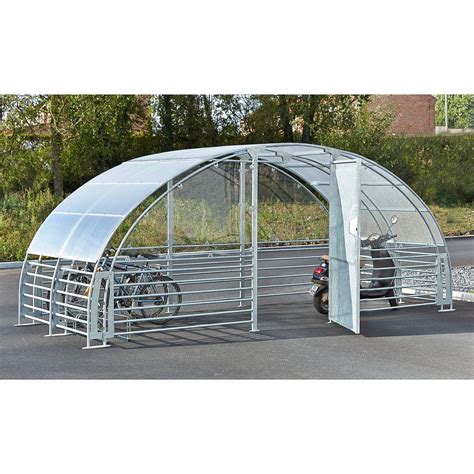 Lockable Bicycle Shelter Team Basic Unit Aj Products