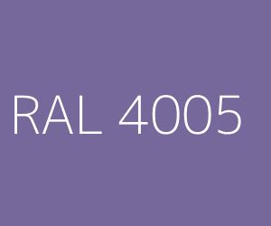 Colour RAL 4005 Blue Lilac Violet Shades RAL Colour Chart UK