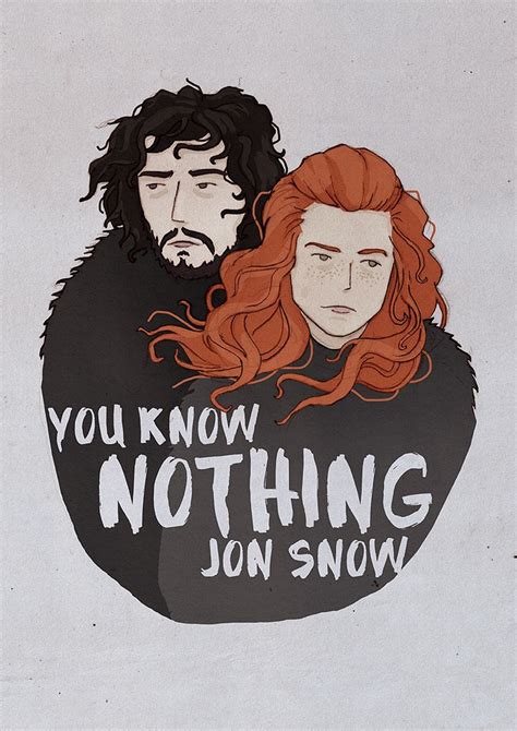 You Know Nothing Jon Snow And Ygritte Helen Coldwell Flickr