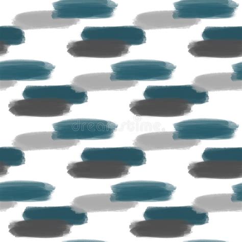 Grey Black And Dark Blue Abstract Shapes Seamless Pattern Stock