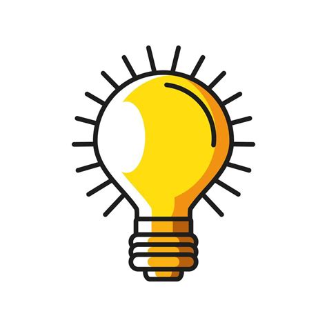 Light Bulb Idea 3800810 Vector Art At Vecteezy