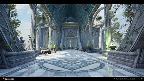 Ashes Of Creation Apocalypse Elf City By Jon Arellano Fantasy Rooms
