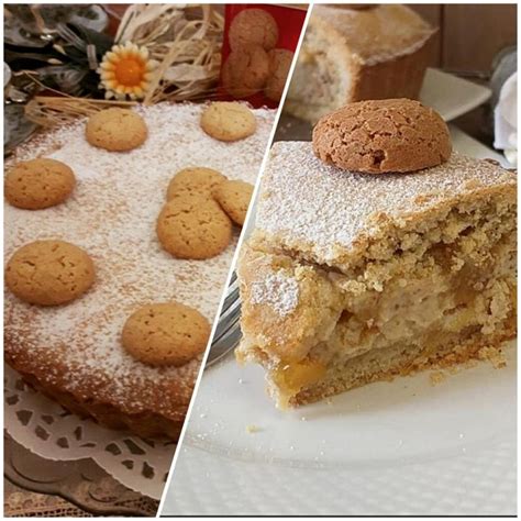 TORTA CROSTATA DELIZIOSA CON RICOTTA E AMARETTI dolce ...