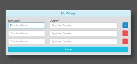 Add Remove Multiple Input Fields Dynamically With Jquery Very Easy Code