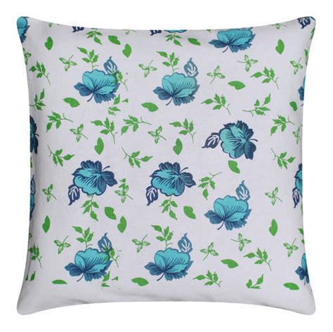 multicolor 100 cotton flower printed cushion size 40 x 40 cm at rs 70 in karur