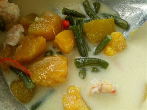 MASAK LEMAK LABU KUNING DAN KACANG PANJANG | Fiza's Cooking