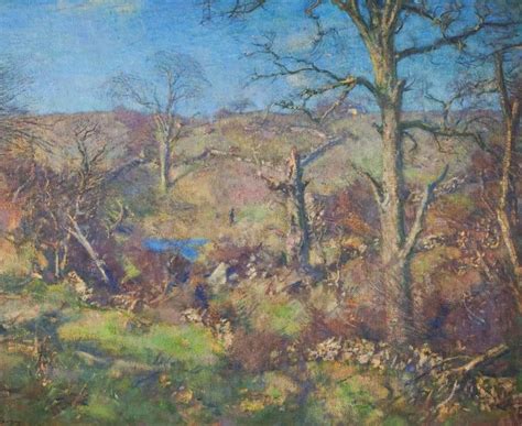 Charles Harold Davis Sunny Hillside Painting For Sale At 1stdibs