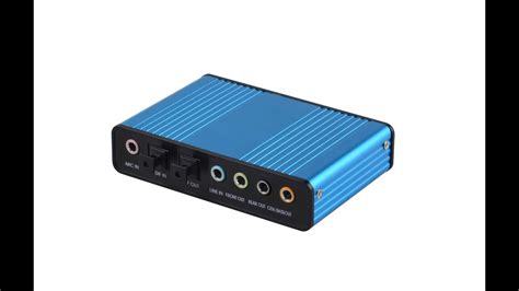 We did not find results for: Usb To 5.1 External Sound Card PD550 CM6206LX Driver - YouTube