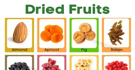 25 Best Dried Fruits You Should Try Love English