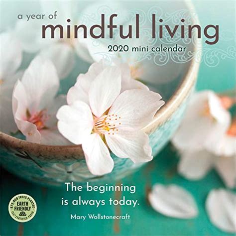 Download A Year Of Mindful Living 2020 Mini Wall Calendar 7 X 7 7