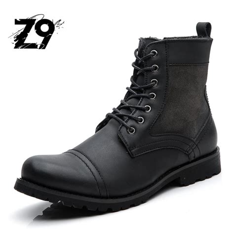 Buy Top New Men Boots Fashion Casual High Shoes Cowboy Style High