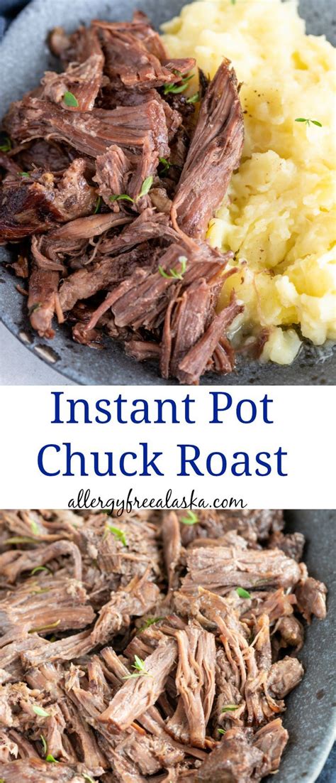 Easy instant pot beef stew, filled with tender pieces of beef, potatoes and carrots in a rich and flavorful broth. Instant Pot Chuck Roast | Recipe | Instant pot dinner ...