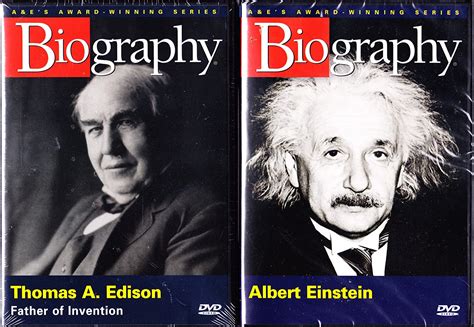 Biography Albert Einstein Biography Thomas Edison From