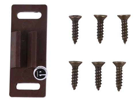 Get your rv cabinet and rv drawer hardware today. Replacement RV Cabinet Strike for JR Products Shur-Latch ...