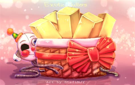 Exotic Butters And Ennard By Stefinjy On Deviantart