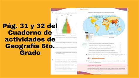 En tu cuaderno y contesta las preguntas. Cuaderno De Geografia En La Pagina 71 De 6To Grado - Guia ...