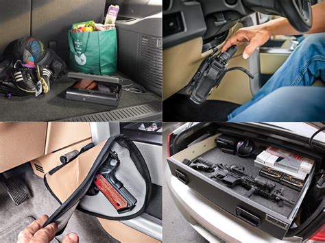 9 Vehicle Based Gun Safes And Holster Mounts